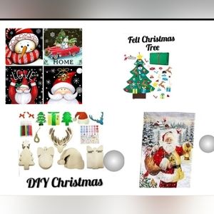 Christmas diamond painting kits and other Christmas crafts